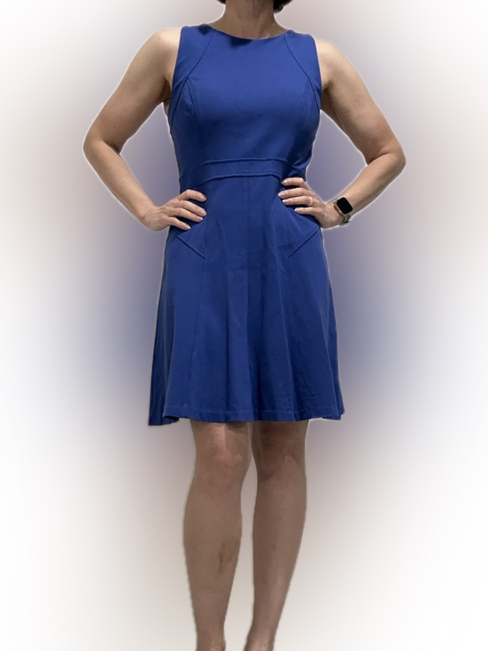 LOFT Vibrant Blue Cocktail Dress size 6